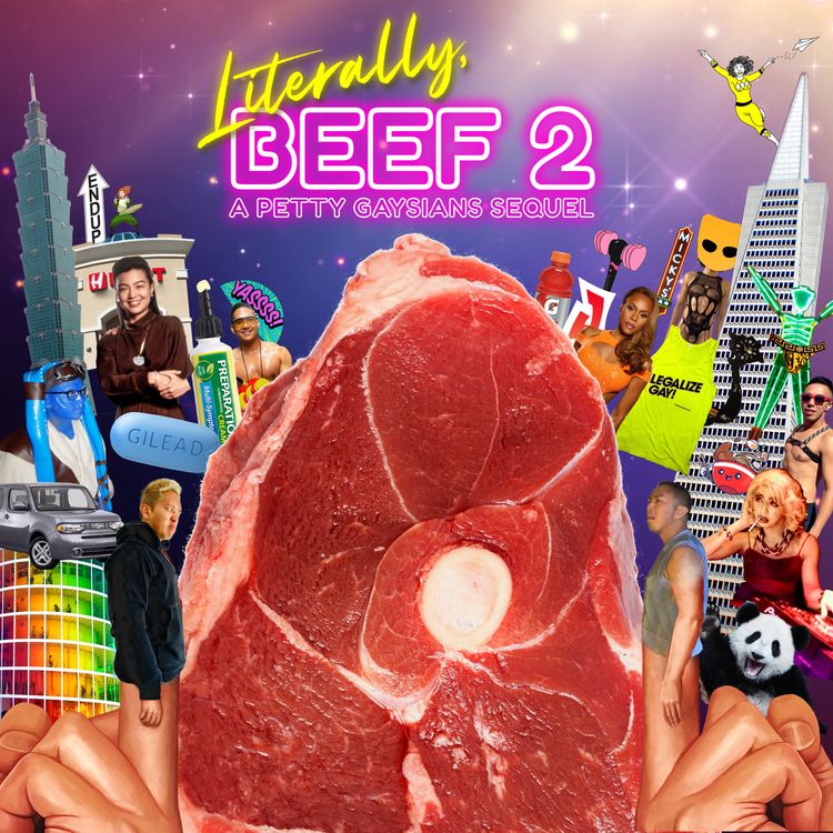 cover art for LITERALLY, BEEF 2: A PETTY GAYSIANS SEQUEL