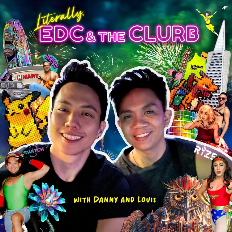 cover art for LITERALLY, EDC & THE CLURB