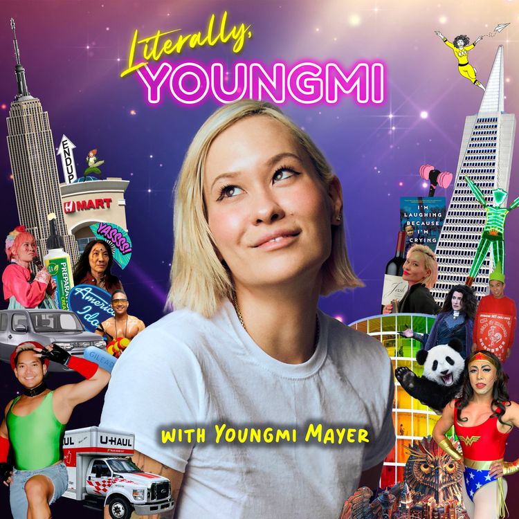 cover art for LITERALLY, YOUNGMI (WITH YOUNGMI MAYER)