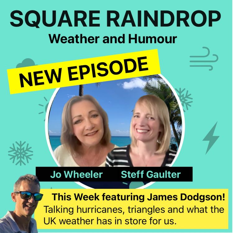 cover art for Hurricanes, Storms & the Bermuda Triangle - Square Raindrop Podcast