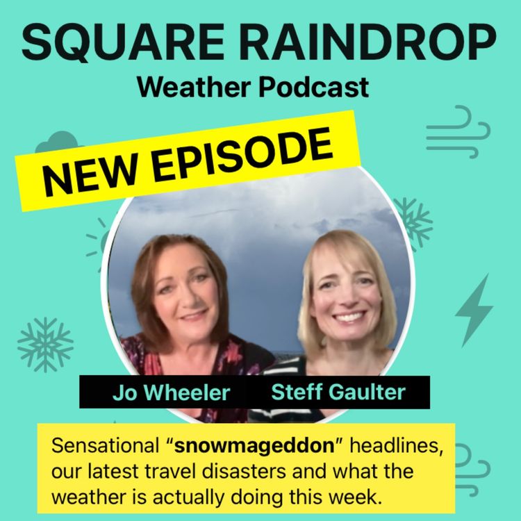 cover art for Snow Hysteria and Reality - The latest Square Raindrop Podcast