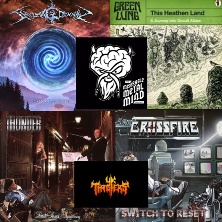 cover art for The Miserable Metal Mind Podcast ep 8