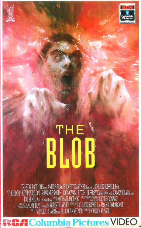 cover art for The Blob (1958 and 1988)