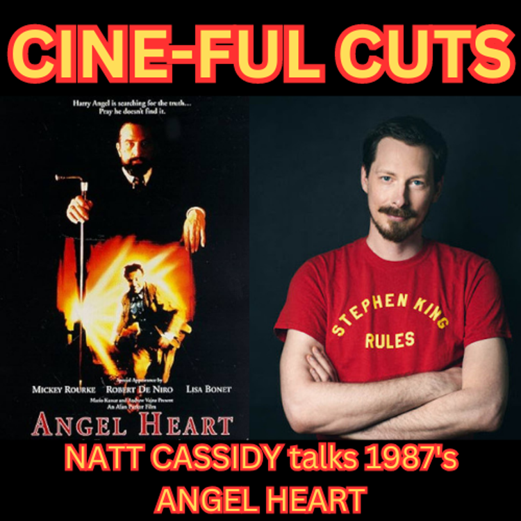 cover art for NAT CASSIDY conjures up an amazing discussion of 1987's ANGEL HEART