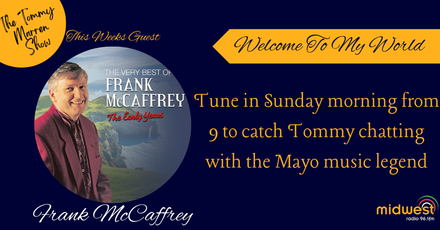 cover art for Welcome To My World- Frank McCaffrey