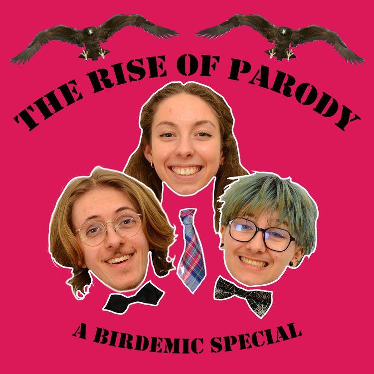 cover art for The rise of parody