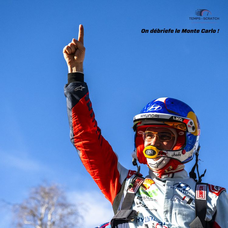 cover art for On débriefe le Rallye Monte Carlo 2024 !