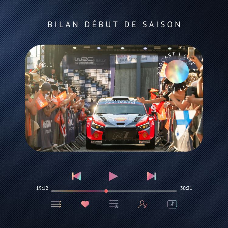 cover art for Notre premier bilan de la saison 2025 du WRC !