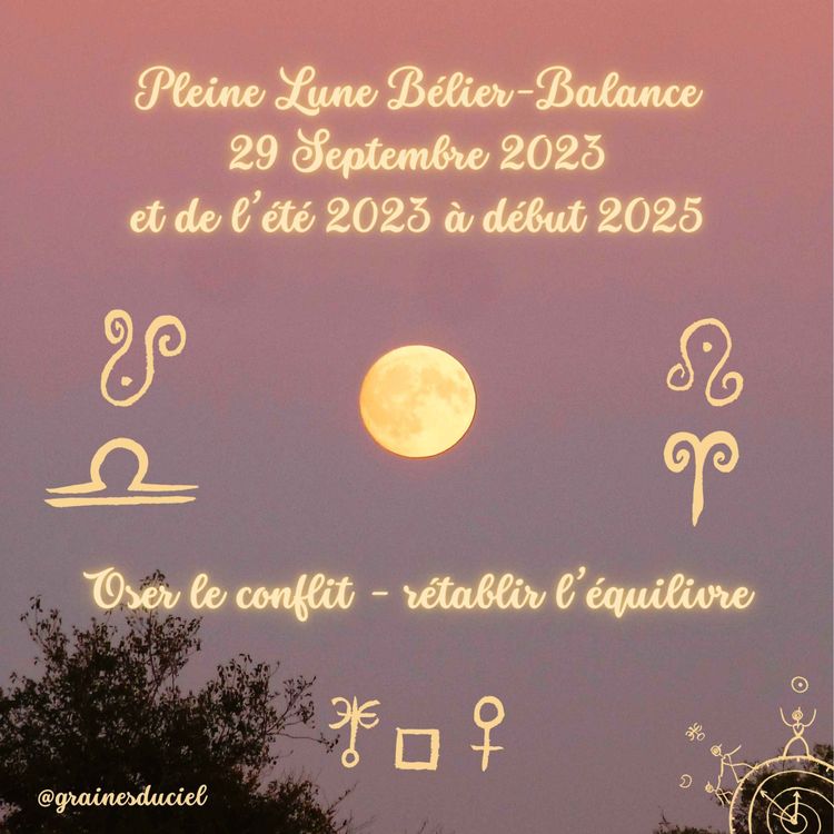 cover art for Pleine Lune Bélier-Balance 29.9.23