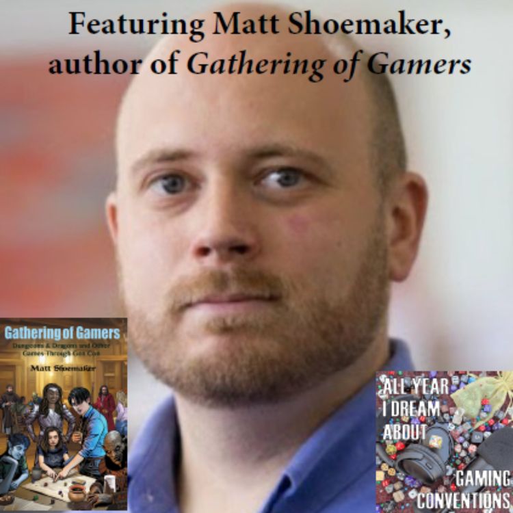 cover art for Episode 138: The Man Who Wrote the Book on Gen Con