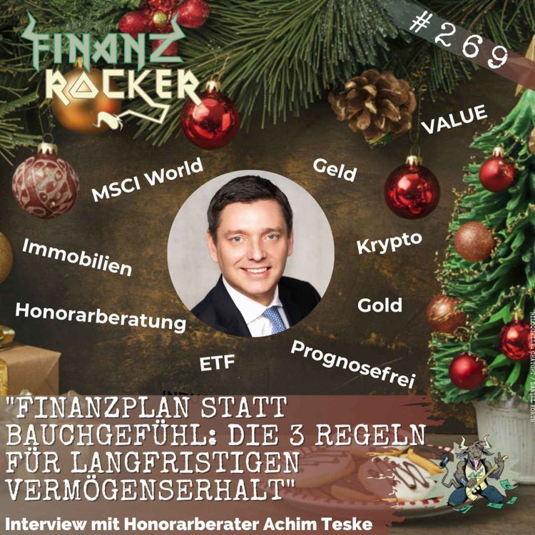 cover art for „Finanzplan statt Bauchgefühl: Die 3 Regeln für langfristigen Vermögenserhalt“ – Interview mit Honorarberater Achim Teske