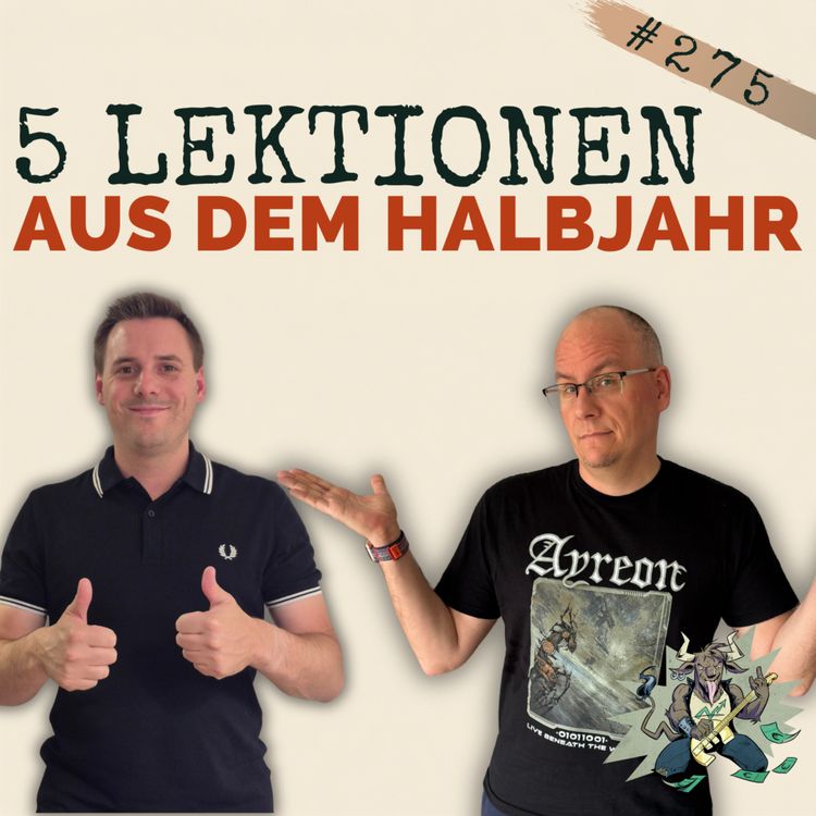 cover art for Depot-Update 2026: 5 Lektionen aus unserem ersten Börsenhalbjahr (mit Clemens Faustenhammer)