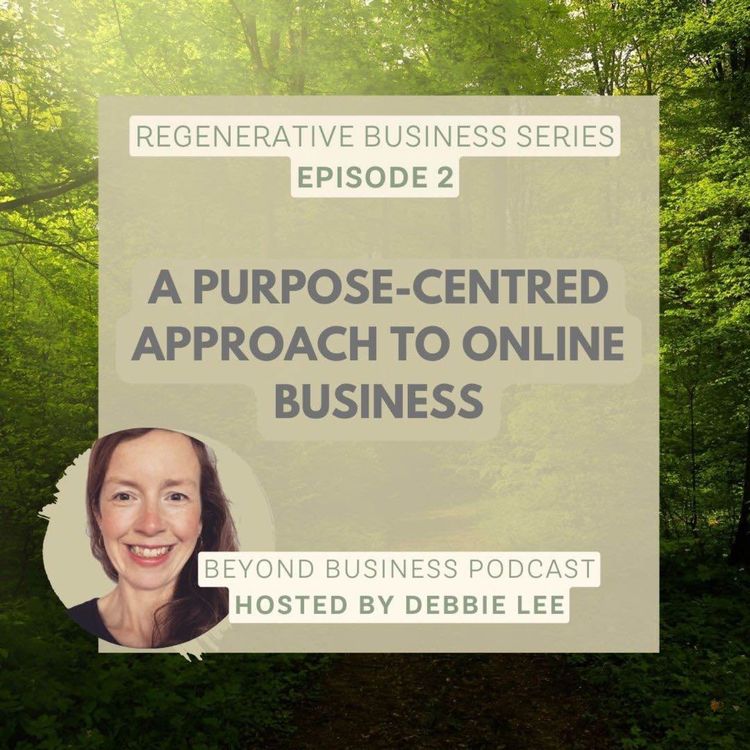 cover art for A purpose-centred approach to online business