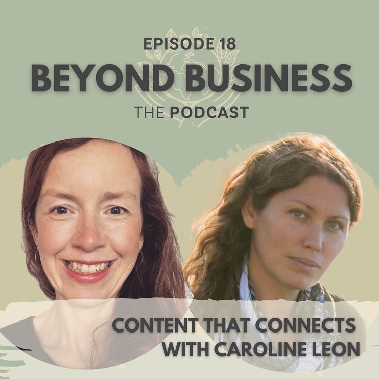 cover art for Content that Connects with Caroline Leon