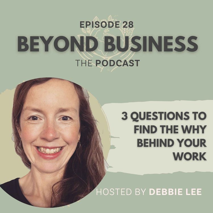 cover art for 3 questions to find the why behind your work