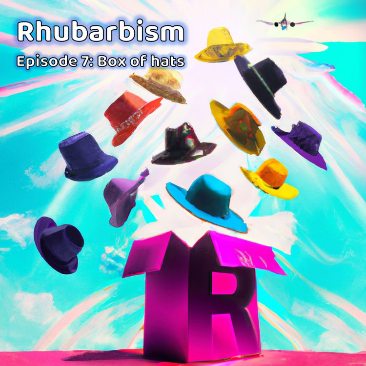 cover art for Rhubarbism 07 - Box of hats