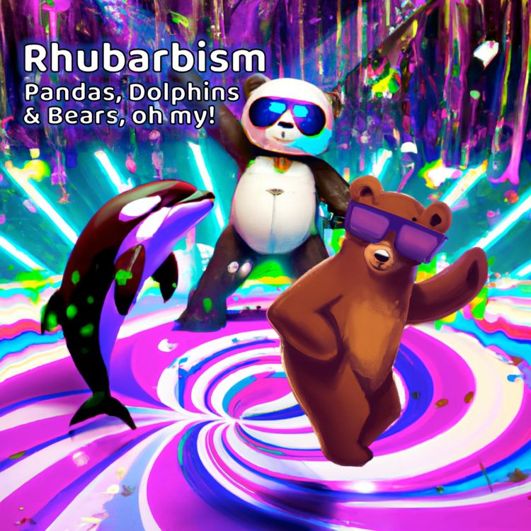 cover art for Pandas, Dolphins & Bears, oh my!