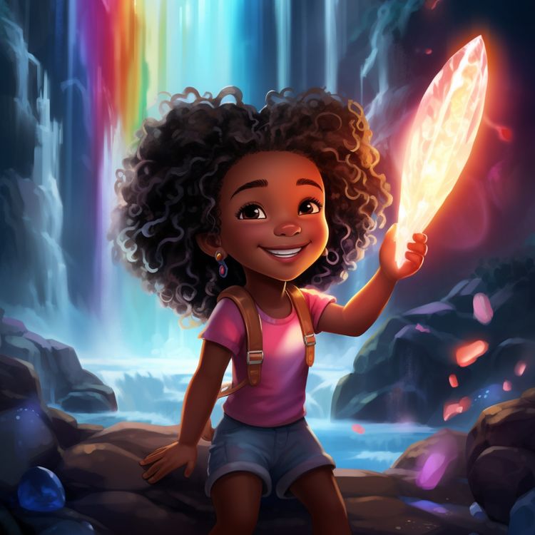 cover art for The Magical Quest for the Rainbow Crystal