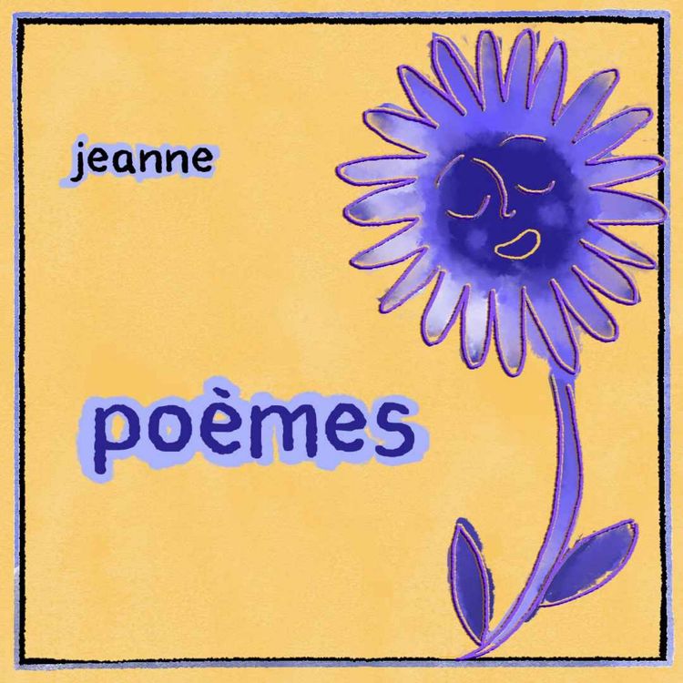 cover art for les poèmes de jeanne