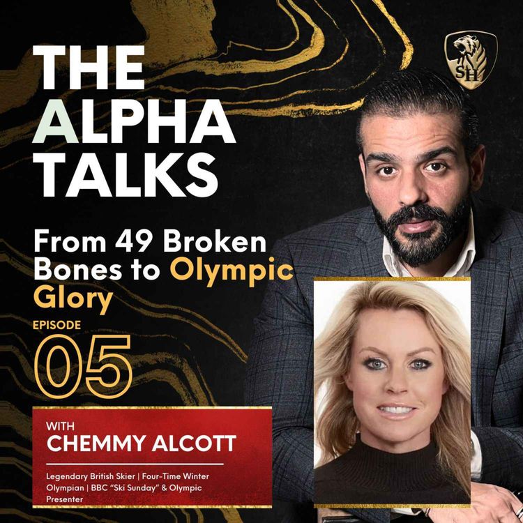 cover art for From 49 Broken Bones to Olympic Glory with Chemmy Alcott