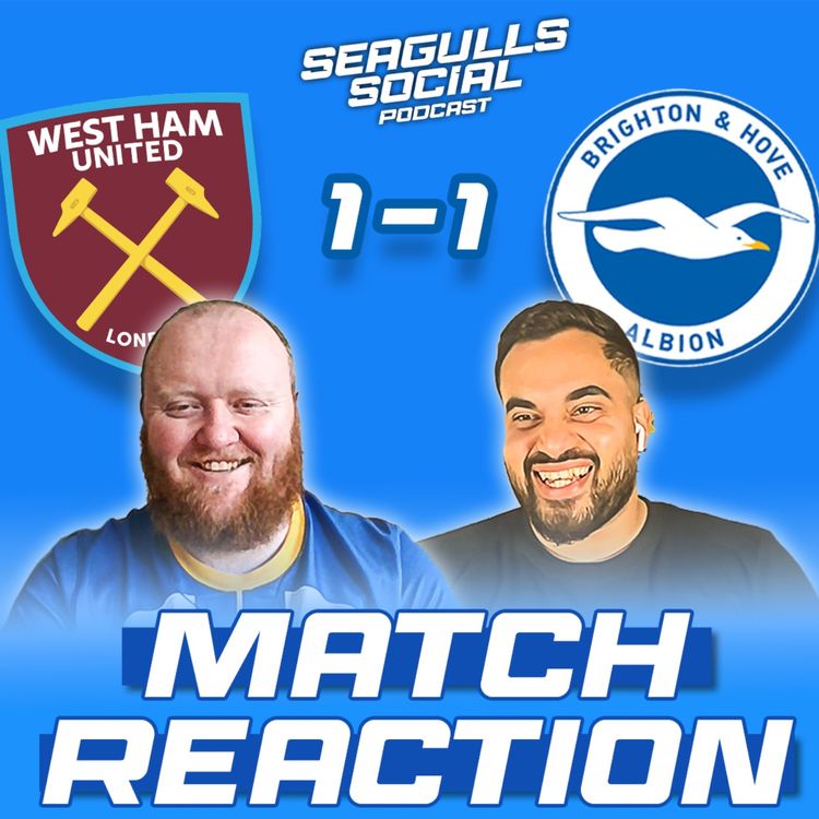 cover art for Wieffer On Target But Kudus Delivers A Hammer Blow | West Ham 1-1 Brighton | MATCH REACTION