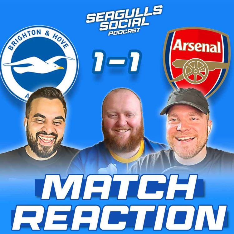 cover art for Captain Pedro Pounces On Arteta's Arsenal | Brighton 1-1 Arsenal | MATCH REACTION