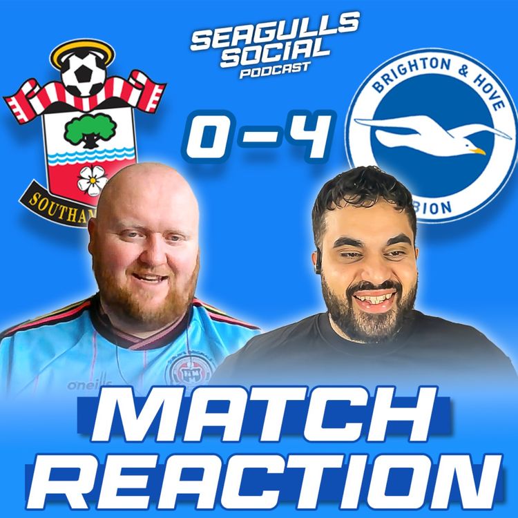 cover art for Saints Stuck In Rut As Seagulls Soar | Southampton 0-4 Brighton | MATCH REACTION