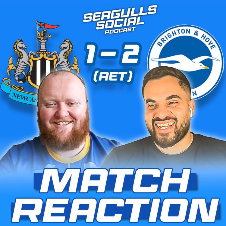 cover art for Welbeck Winner As Brighton Battle Through In The FA Cup | Newcastle 1-2 Brighton | MATCH REACTION