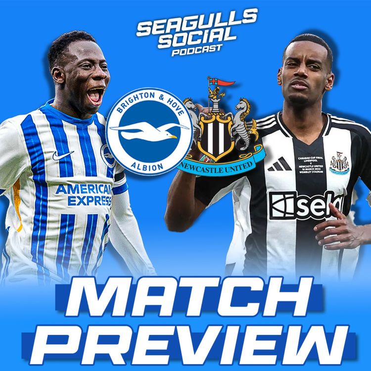 cover art for Howe Will Brighton Stop Toon Train At The Amex? | Brighton vs Newcastle | MATCH PREVIEW