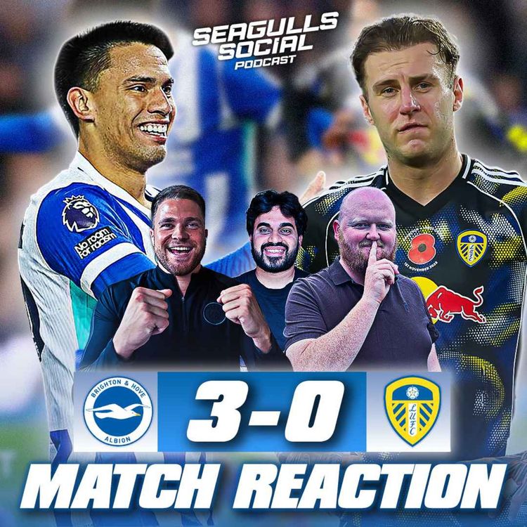 cover art for Ghoulish Gomez Haunts Lacklustre Leeds | Brighton 3-0 Leeds | MATCH REACTION