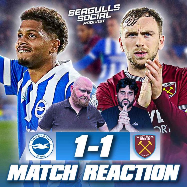 cover art for Rutter Deals Late Hammer Blow To The Irons | Brighton 1-1 West Ham | MATCH REACTION