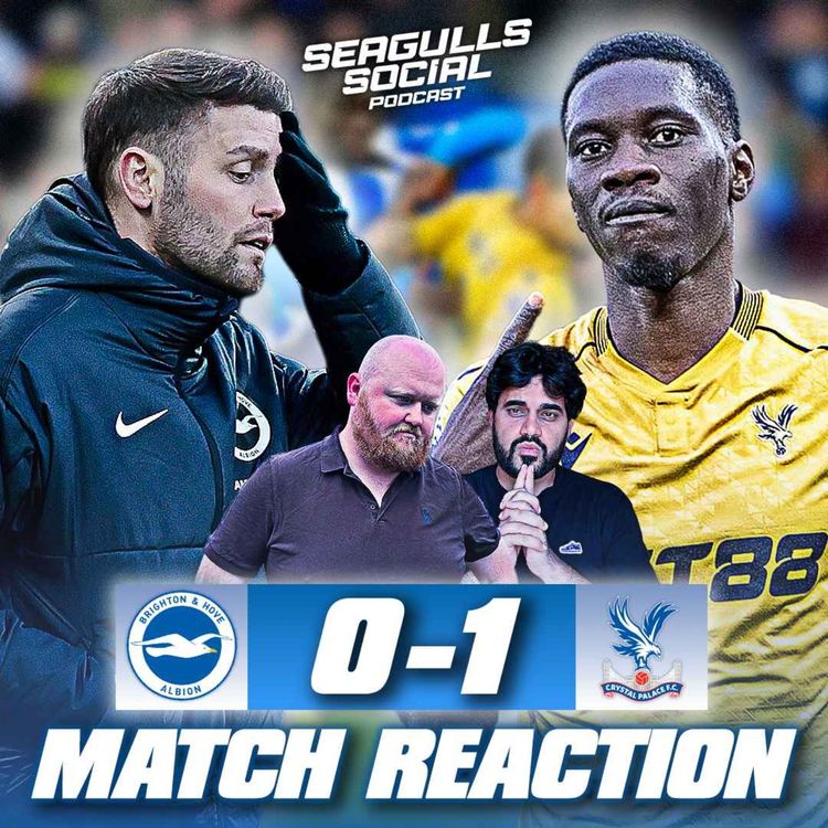 cover art for Writing Is On The Wall For Hurzeler As Boos Ring Around Amex | Brighton 0-1 Palace | MATCH REACTION