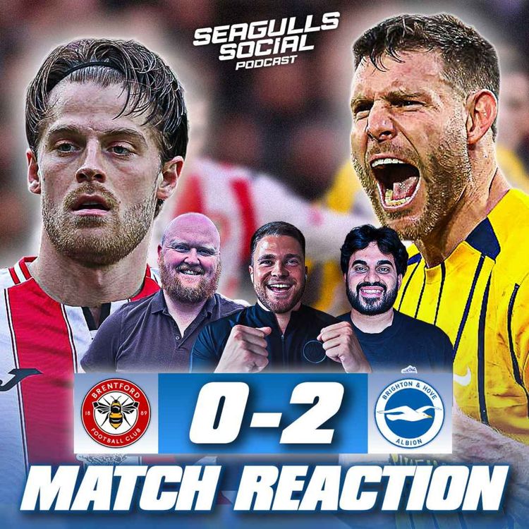 cover art for Hürzeler feeling Wel again as Danny downs Bees | Brentford 0-2 Brighton | MATCH REACTION