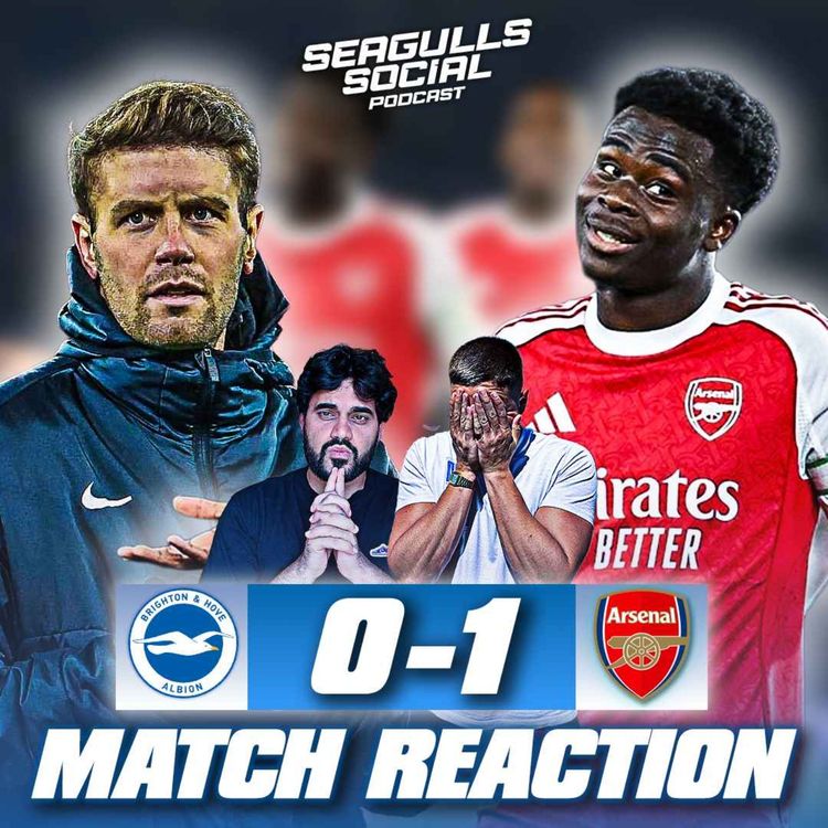 cover art for "IF ARSENAL WIN THE PREMIER LEAGUE... IT'S A DISGRACE!" | Brighton 0-1 Arsenal | MATCH REACTION