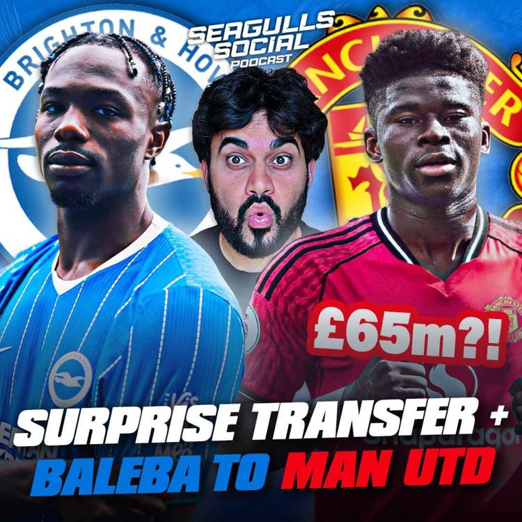cover art for David Takes Us To The Promised Land Whilst Baleba Bails For Man Utd!
