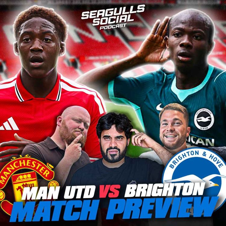 cover art for Can Carrick Turn Things Around Against The Seagulls? | Man Utd vs Brighton | MATCH PREVIEW