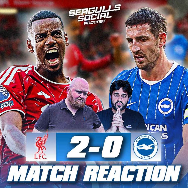 cover art for Liverpool Flying High As Seagulls Blown Off Course | Liverpool 2-0 Brighton | MATCH REACTION