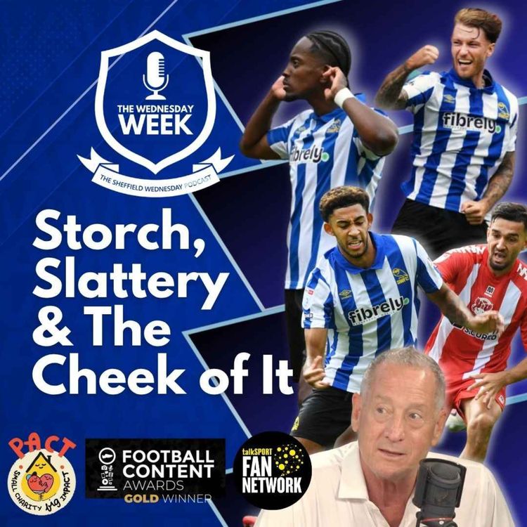 cover art for Storch, Slattery and the Cheek of it All
