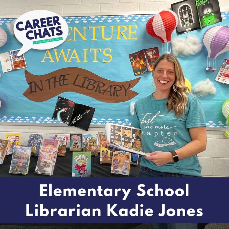 cover art for Elementary School Librarian Kadie Jones