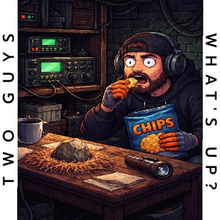 cover art for #160 - Number Stations and Useless Inventions 