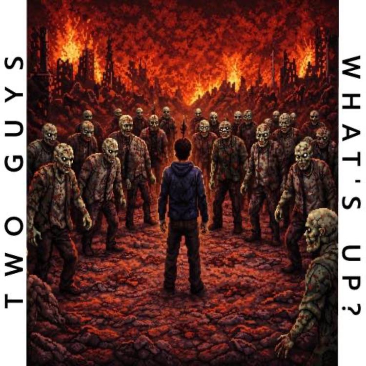 cover art for #170 - Hellish NDEs and Pondering Zombie Survival