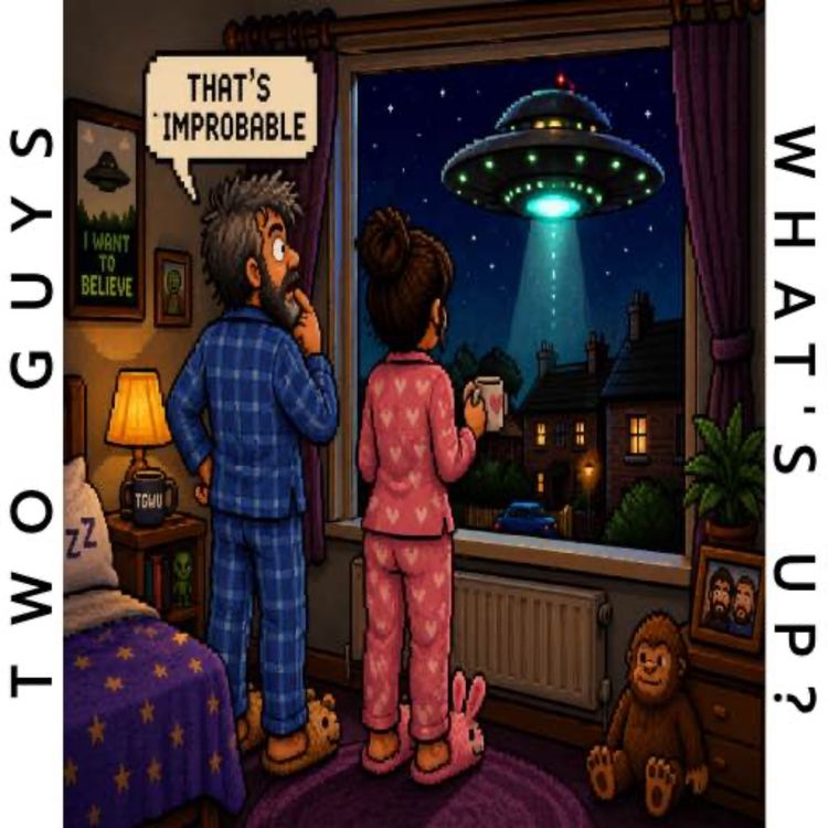 cover art for #184 - Questionable Abductions and Statistically Improbable!