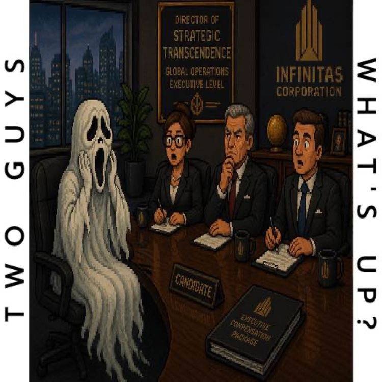 cover art for #185 – Haunted Houses & THE INTERVIEW