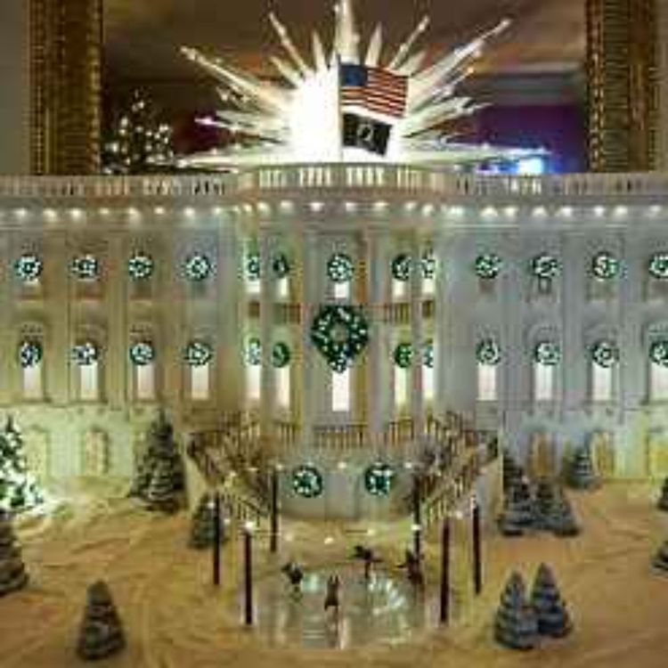 cover art for Bonus episode: Christmas at the White House