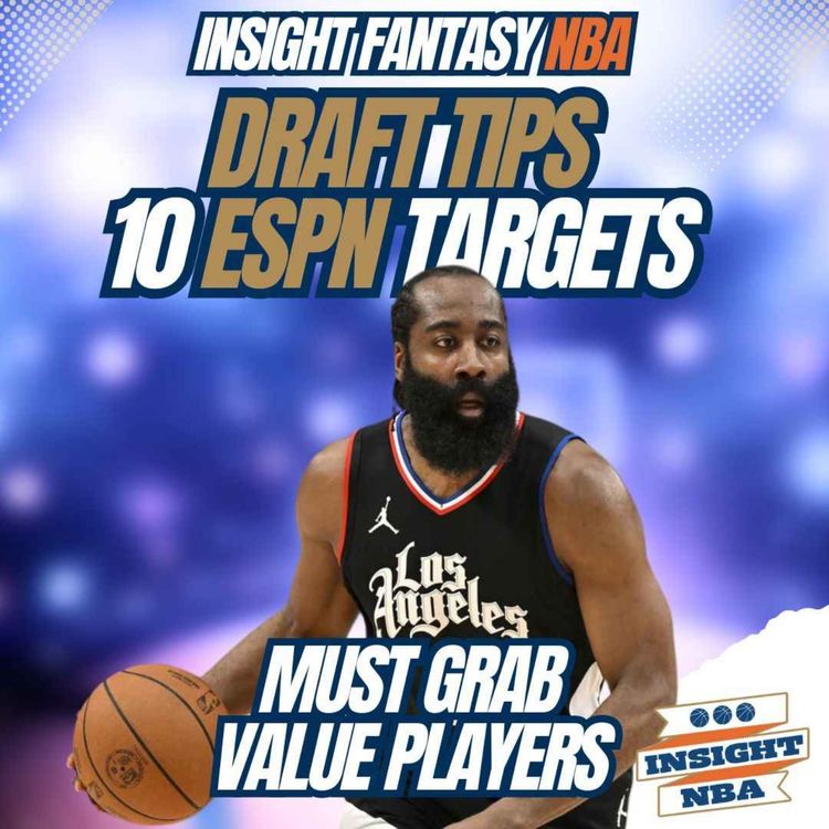 cover art for NBA Fantasy Basketball | 10 ESPN Fantasy Basketball Targets