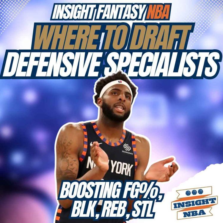 cover art for NBA Fantasy Basketball | WHERE TO DRAFT DEFENSIVE SPECIALISTS