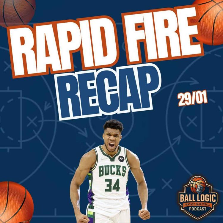 cover art for NBA Daily | Giannis legendary stat line | Ryan Rollins Rolling