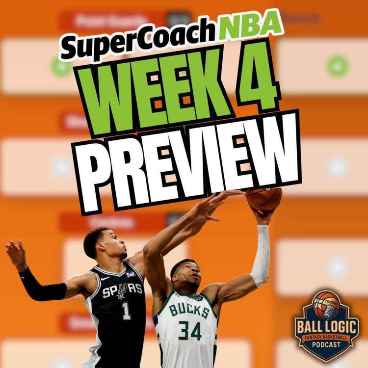 cover art for NBA Supercoach | Week 4 Trade Targets | Wemby on the Block