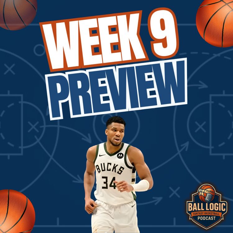cover art for NBA Fantasy Basketball | Week 9 Preview - Waiver Wire Targets and Weekly Schedule