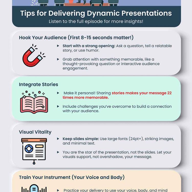 cover art for Mastering Dynamic Presentations: Actionable Tips for Any Setting